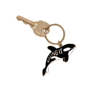 Orca Keychain