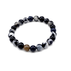 Orca Agate Bracelet